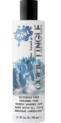 Лубрикант с охлаждающим эффектом на водной основе Wet Cool Tingle 178 мл - 1