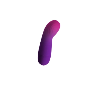 Вибратор для точки G фиолетовый Rocks Off Glo Girl  Vibe