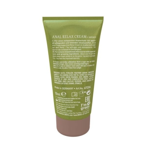 Крем анальный расслабляющий SHIATSU Anal Relax Cream 50 ml - 3