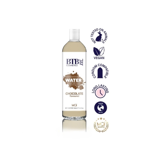 Оральный лубрикант на водной основе с ароматом шоколада MAI BTB FLAVORED 250 мл - 1