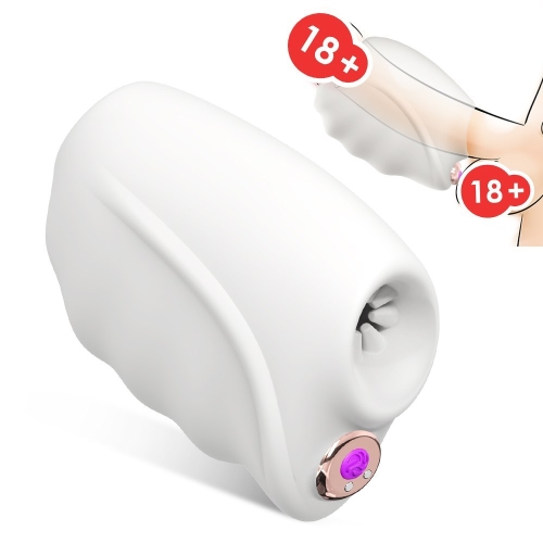 Мастурбатор для мужчин с вибрацией белого цвета Boss series Master white - 6