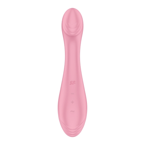 Силиконовый женский вибратор для точки G розовый Satisfyer G-Force - 2