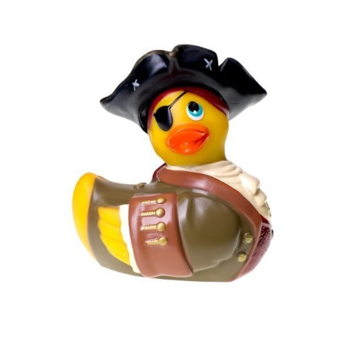 Вібратор-качечка для клітора водонепроникний I Rub My Duckie-Pirate - 1
