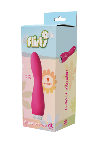 Вібратор для точки G рожевого кольору Dream Toys Flirts G Spot Vibrator - 7