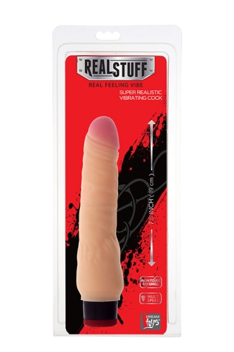 Вібромасажер реалістичний тілесного кольору Dream toys 8INCH - 2