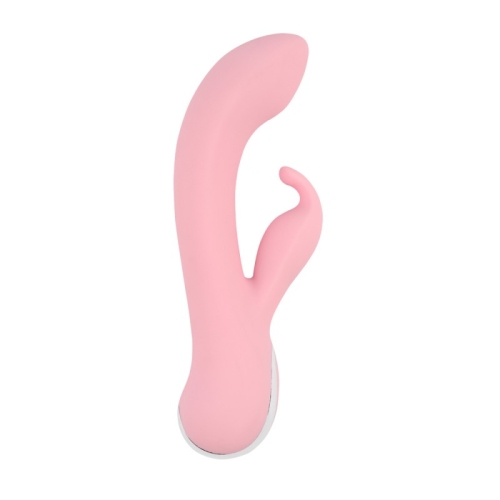Мультискоростной вибратор нежно розового цвета Chisa Intimate G Rabbit - 2