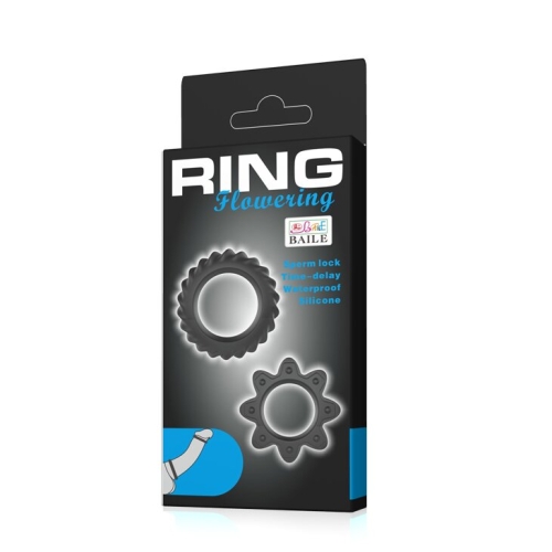 Набор эрекционных колец Lybaile RING FLOWERING BI-210154 - 7