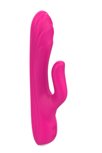 Вібратор для стимуляції точки G і клітора рожевий Dream Toys VIBES of LOVE FLEXIBLE G-SPOT VIBE - 3