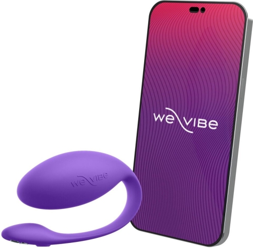 Смарт віброяйце силіконове фіолетового кольору We-Vibe Jive Lite - 2
