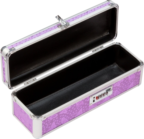 Кейс для хранения секс-игрушек Powerbullet Lockable Vibrator Case Purple с кодовым замком - 3