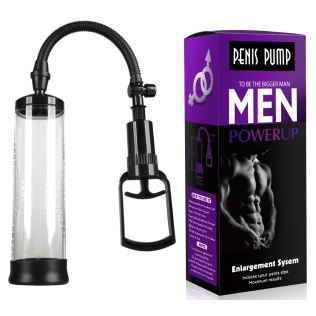 Вакуумная помпа для члена прозрачного цвета CANWIN Penis Pump Men Powerup