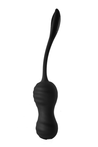 Віброяйце чорного кольору з пультом ДК Dream Toys DARK DESIRES VIRGINIA - 3
