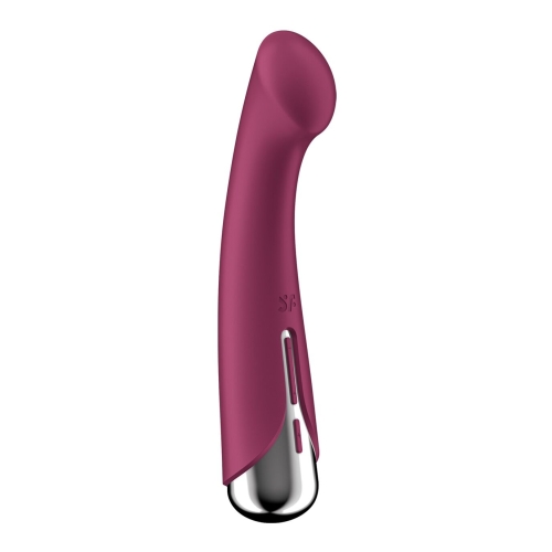 Вибратор вагинальный и для точки G с ротацией красного цвета Satisfyer Spinning G-Spot 1 - 5
