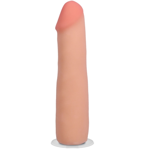 Фаллоимитатор реалистичный на присоске телесный Doc Johnson The Realistic Cock ULTRASKYN - 7 Inch Vanilla - 2