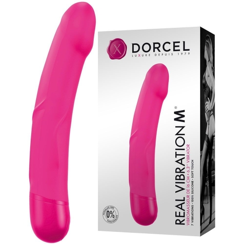 Вібратор вагінальний Marc Dorcel Real Vibration m Magenta - 2