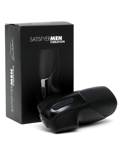 Мастурбатор 14 програм вібрації з оральними ласками Satisfyer Men Vibration - 9