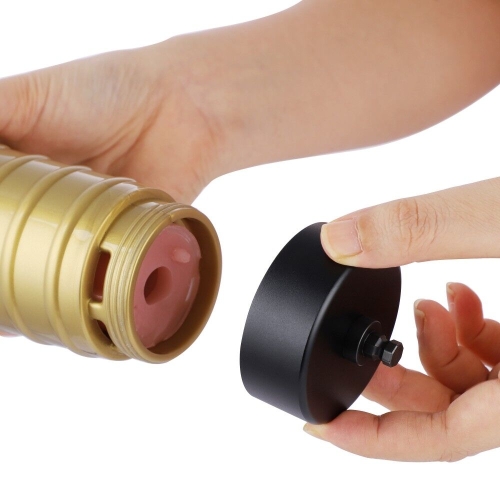Адаптер для мастурбатора чорного кольору Hismith Cap for fleshlight - 8
