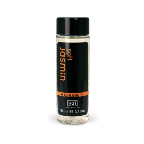 Масажне масло збудливий з запахом жасмину Hot Soft Jasmin 100 мл - 1