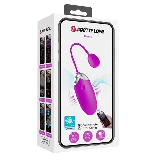 Виброяйцо беспроводное розовое Pretty Love ABNER - 10