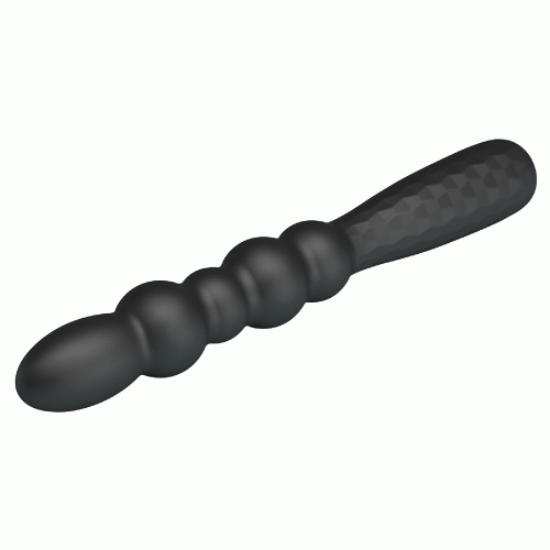 Вібратор анальний шароподібний чорного кольору Lybaile MR PLAY Bendable Vibrating Anal Plug - 4