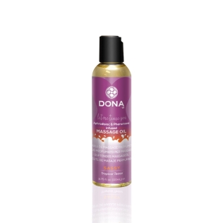 Массажное масло возбуждающее с ароматом тропических фруктов DONA Massage Oil SASSY 110 мл