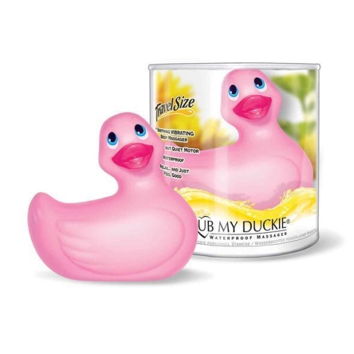 Вібратор-качечка для клітора водонепроникний I Rub My Duckie-Classic Pink - 3