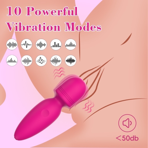Міні-вібратор рожевий мікрофон Every Night Toys Amy 10 режимів вібрації - 7
