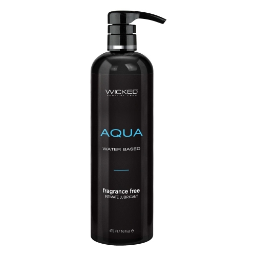 Лубрикант нейтральний на водній основі Wicked Sensual Care WICKED AQUA 473 мл - 1