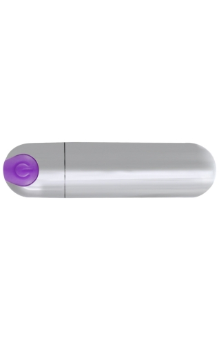 Віброкуль для стимуляції клітора сріблястого кольору Winyi Best Bullet - 4