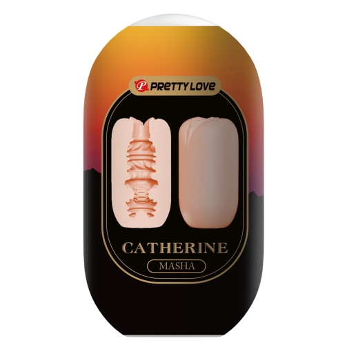 Мастурбатор яйце бежевого кольору Lybaile Pretty Love Catherine Masha - 8