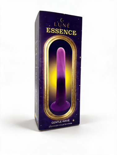 Нереалистичный вибратор на присоске фиолетово-розовый градиент UNIVIBE LUNE Essence 10 режимов - 2