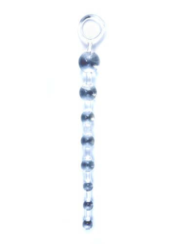 Анальные бусы прозрачные Jelly Anal Beads - 2