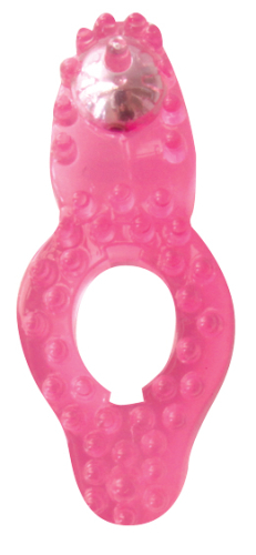 Кольцо эрекционное Долгий и Яркий Секс с шипами SUPER STRETCHY COCKRING - 1