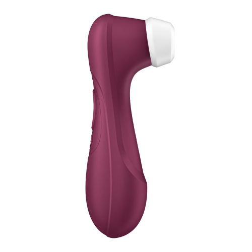 Вакуумный стимулятор клитора с управлением через смартфон красного цвета Satisfyer Pro 2 Generation 3 with Liquid Air Connect App - 3