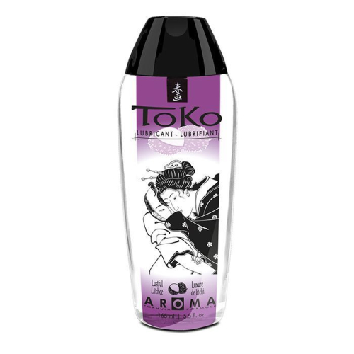 Смазка для орального секса на водной основе вкус похотливой личи Shunga Toko AROMA 165 мл - 1