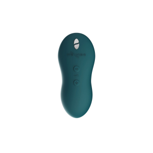 Мини вибратор для стимуляции клитора зеленого цвета We Vibe Touch X Green Velvet