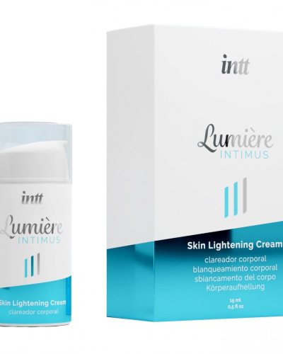 Освітлювальний крем Intt Lumiere від темних плям в інтимних місцях 15 мл - 2