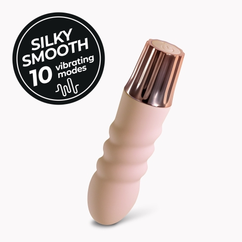 Міні-вібратор кліторальний рожевий Crushious Mellow Bubbles - 3