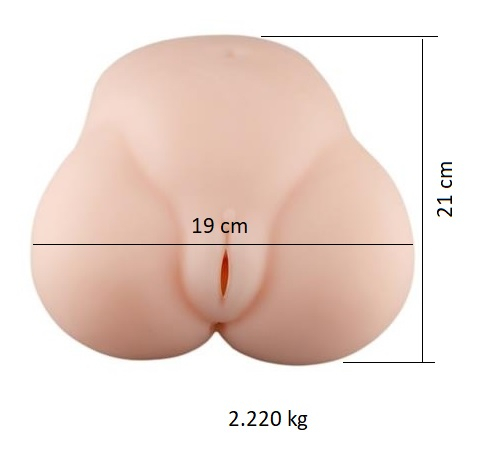 Мастурбатор вагіна та анус тілесного кольору BOSS of TOYS Pussy &amp;amp; Ass 03 - 4