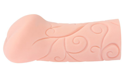 Мастурбатор двухслойный вагина телесного цвета Kokos Tattoo Double Layer - 2