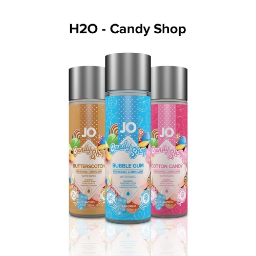 Лубрикант съдобный на водной основе вкус ириски System JO H2O Candy Shop 60 мл - 5