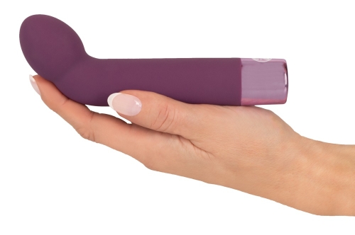 Вигнутий вібратор для точки G фіолетового кольору Elegant Series G Spot Vibe - 5