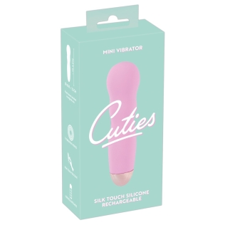 Мини вибратор для стимуляции клитора розового цвета Soft Silicone Cuties