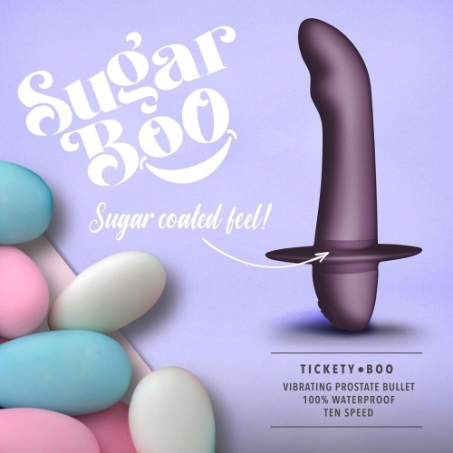 Вібромасажер простати фіолетового кольору SugarBoo Tickety Boo - 6