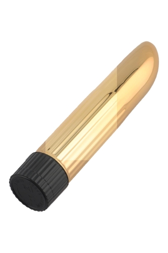 Водонепроникний вібромасажер золотого кольору DREAM TOYS CLASSIC LADY FINGER - 3