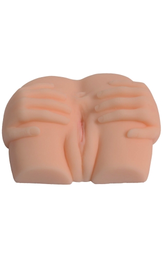 Мастурбатор анус и вагина телесного цвета Xise Delicate hand masturbator - 6