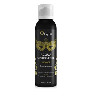 Шипучая увлажняющая пенка для массажа с ароматом Моной с Таити Orgie Acqua Crocante 150 мл