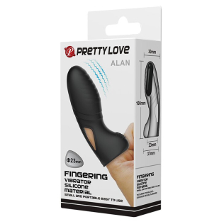 Кліторальний стимулятор на палець Pretty Love ALAN BI-014750