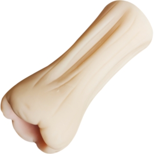 Мастурбатор Ротик без вибрации телесный Qianyue Gentle hole 