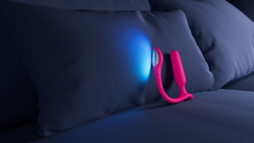 Анальна смарт-вібропробка з LED-підсвічуванням рожева Lovense Lush Anal - 10